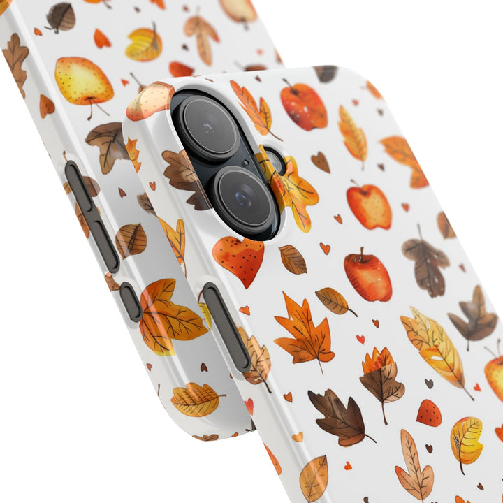 Slim Fall Autumn Leaves Gift for Her Cute Phone Cases for Iphone 16 | iPhone 15 Case | iPhone 15 Pro Max Case, Iphone 14, Iphone 14 Pro Max, Iphone 13, Slim - Studio40ParkLane
