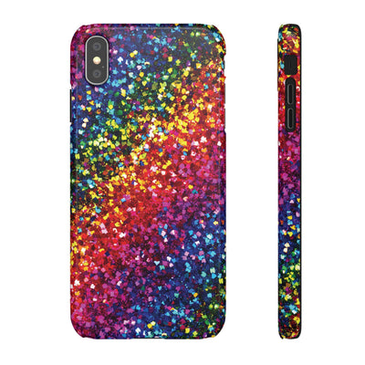 Snap Non-Glitter Muted Color Play on "Faux" Glitter Effect Cute Phone Cases for Samsung and Iphone, 16, 15, 14, S24, S23, S22, S21, S20, Plus and Ultra