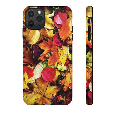 Aesthetic Tough Fall Leaves Foliage Premium Phone Case - For iPhone 17 Pro Max iPhone 16 Pro iPhone 15 Iphone 14 Plus 13 Pro 12 11 10 XR - Studio40ParkLane