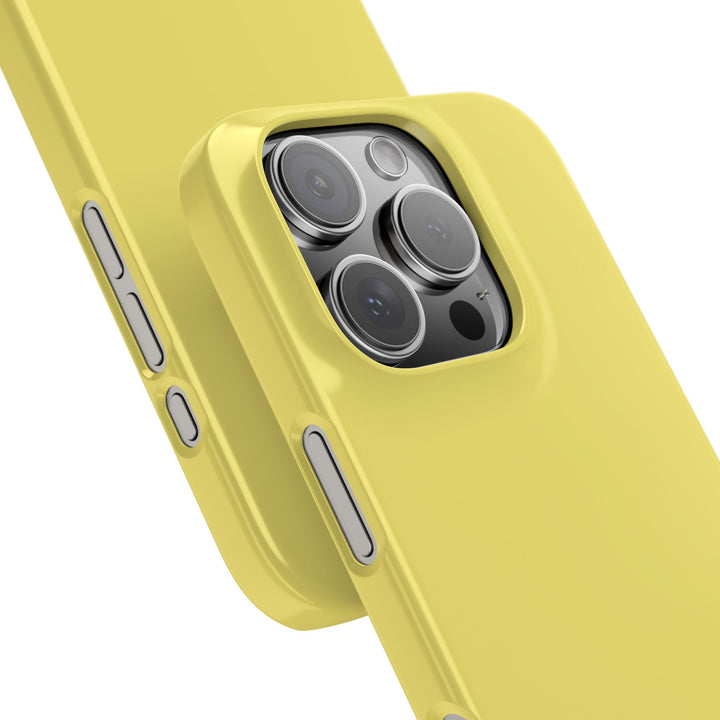 Slim Light Yellow Gift for Her Aesthetic Cute Phone Case for Iphone 16 - | iPhone 15 Pro Max Case | iPhone 14 Case 13 12 11 10 9 8 7 - Studio40ParkLane