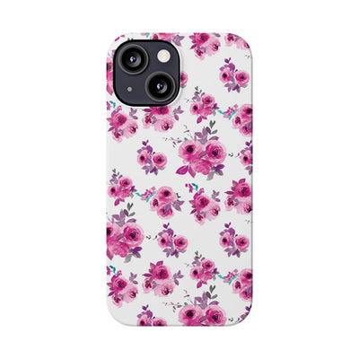 Slim Spring Flowers Gift for Her Cute Phone Cases for Iphone 16 Pro Max | iPhone 15 Case | iPhone 15 Pro Max Case, Iphone 14, 13, 12, 11, 10, 8, 7 - Studio40ParkLane