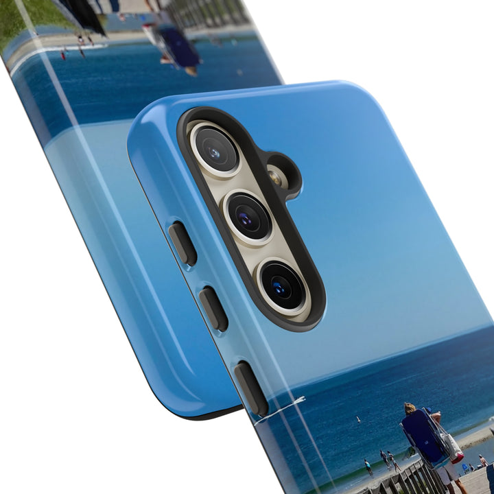 Cute Samsung Case | Cool Iphone Case | Summer Beach Walk, Samsung S24, S23, S22, S21, IPhone 15 Case | Iphone 14 Case, Iphone 13 Case - Studio40ParkLane