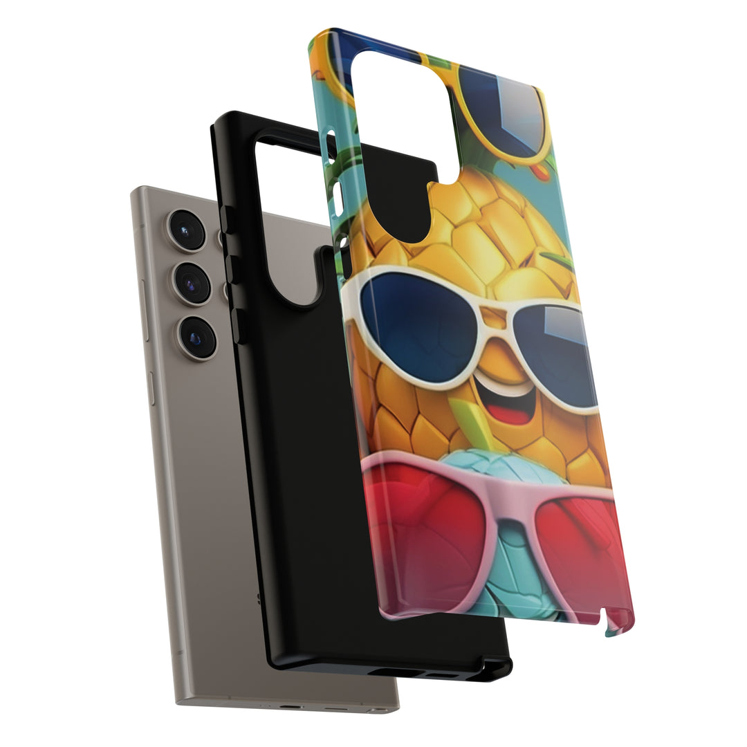 Cute Samsung Phone Case | Aesthetic Samsung Phone Case | Galaxy S23, S22, S21, S20 | Summer Pineapple Fruit, Protective Phone Case - Studio40ParkLane