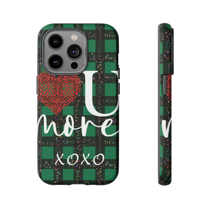 Cute IPhone Case | iPhone 15 Case | iPhone 15 Pro Max Case, Iphone 14 Case, Iphone 14 Pro Max Case IPhone Case for Art Lovers, Love You Green - Studio40ParkLane