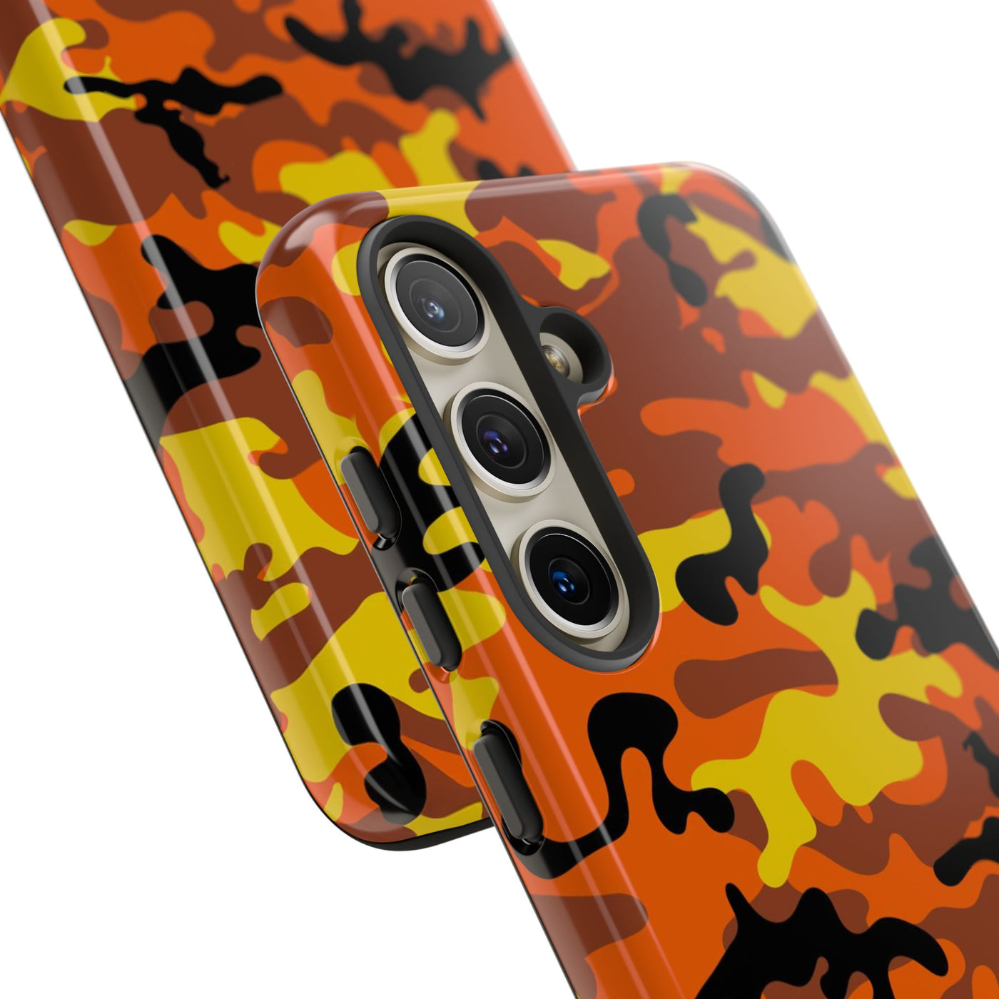 Impact Resistant, Fall camo Camouflage, Cute Phone Cases for Samsung S24, S23, S22, S21, IPhone 15 pro Iphone 14 pro Iphone 13 IPhone 12 Iphone 11