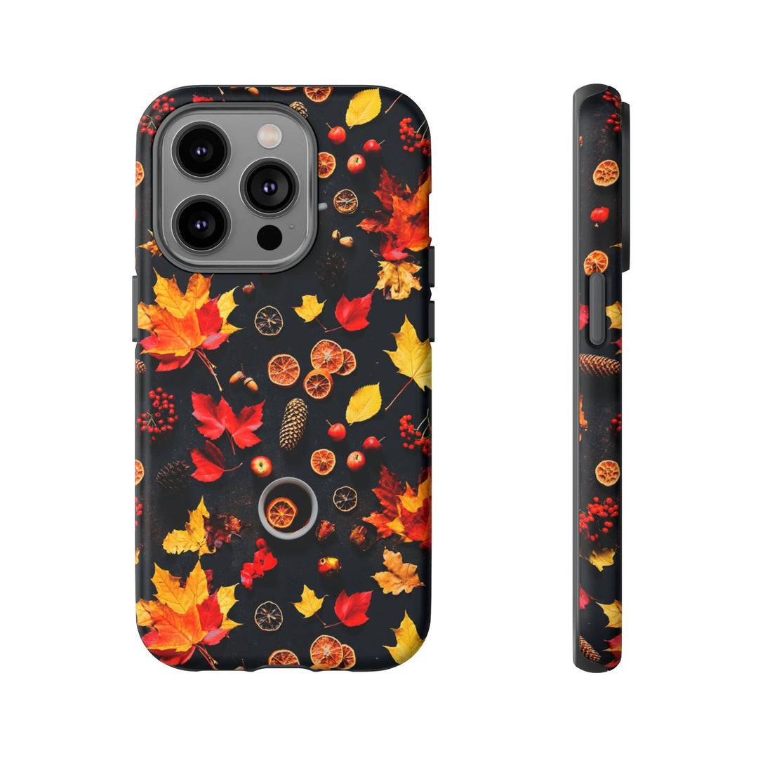 Cute Fall Fruit Phone Case Coquette Collage for, Samsung S24, S23, S22, S21, IPhone 15 Case | Iphone 14 Case, Iphone 13 Case, IPhone 16 Case - Studio40ParkLane