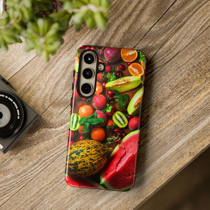 Fall Fruit Collage Cute Phone Case for, Samsung Galaxy S24, S23, S22, S21, IPhone 16 Case | Iphone 15, Iphone 14, IPhone 13 Case Mom Dad Gift - Studio40ParkLane