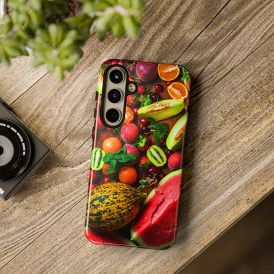 Fall Fruit Collage Cute Phone Case for, Samsung Galaxy S24, S23, S22, S21, IPhone 16 Case | Iphone 15, Iphone 14, IPhone 13 Case Mom Dad Gift