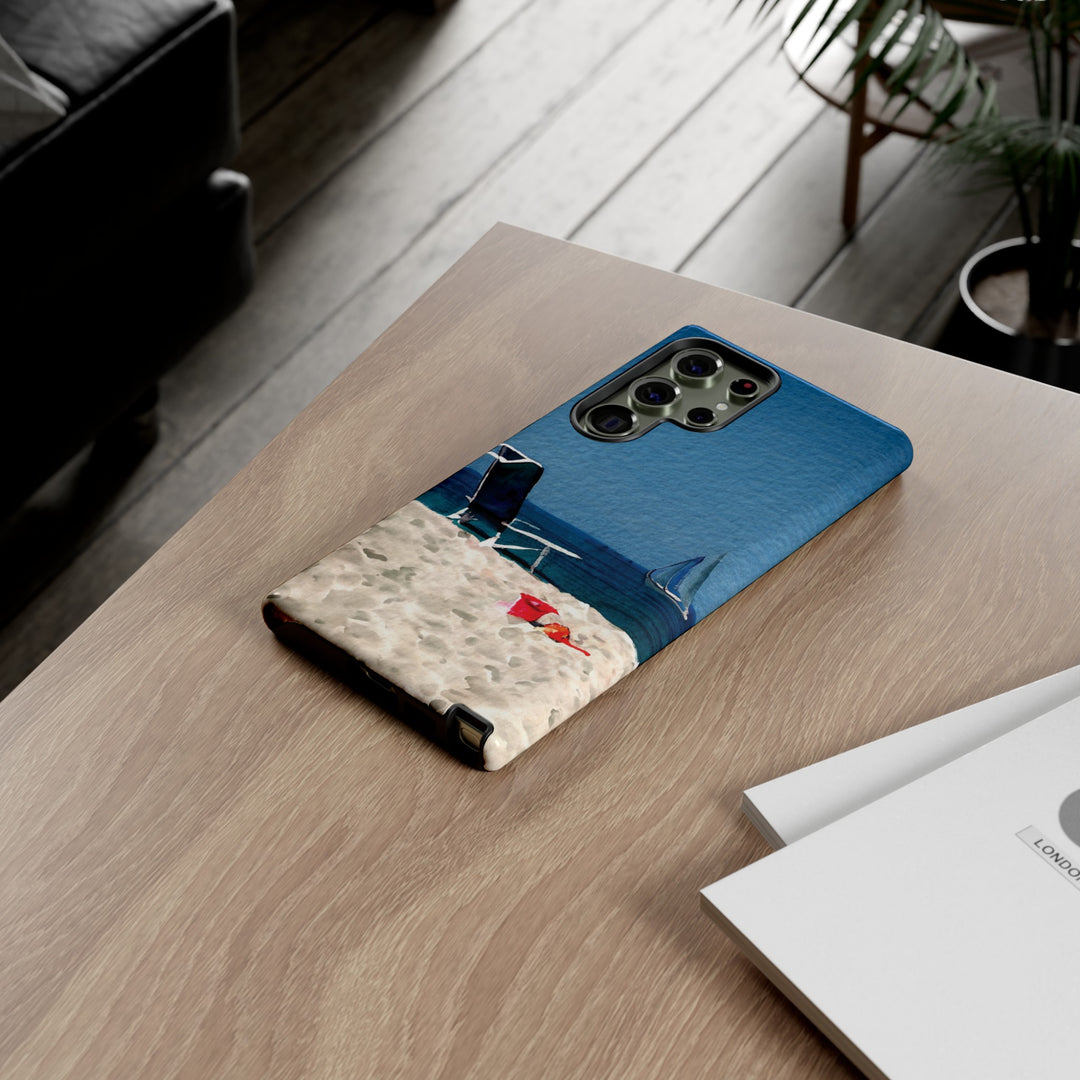 Cute Samsung Case | Cool Iphone Case | Summer Blue Beach Chair, Samsung S24, S23, S22, S21, IPhone 15 Case | Iphone 14 Case, Iphone 13 Case - Studio40ParkLane