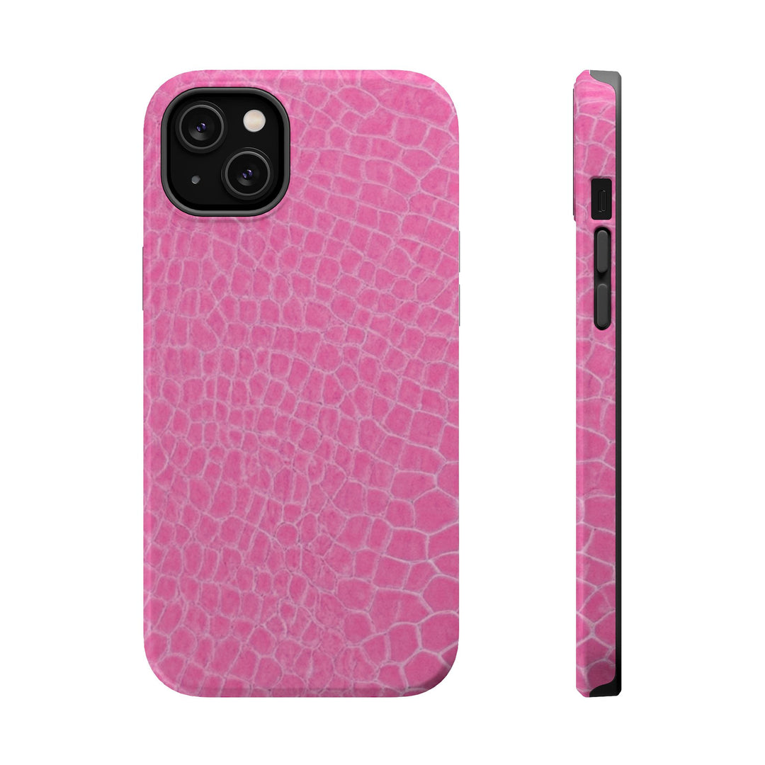 Non Leather Pink Color Pattern Magsafe Cute Phone Case for Iphone Gift for Her, | iPhone 15 Case | iPhone 15 Pro Max Case, Iphone 14, Iphone 14 Pro Max, Iphone 13, Iphone 16 - Studio40ParkLane