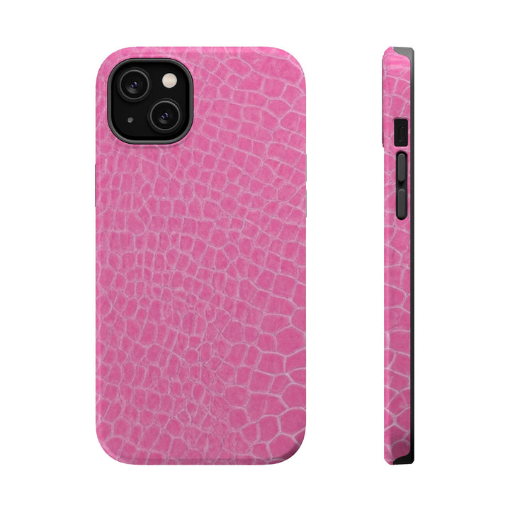 Non Leather Pink Color Pattern Magsafe Cute Phone Case for Iphone Gift for Her, | iPhone 15 Case | iPhone 15 Pro Max Case, Iphone 14, Iphone 14 Pro Max, Iphone 13, Iphone 16 - Studio40ParkLane
