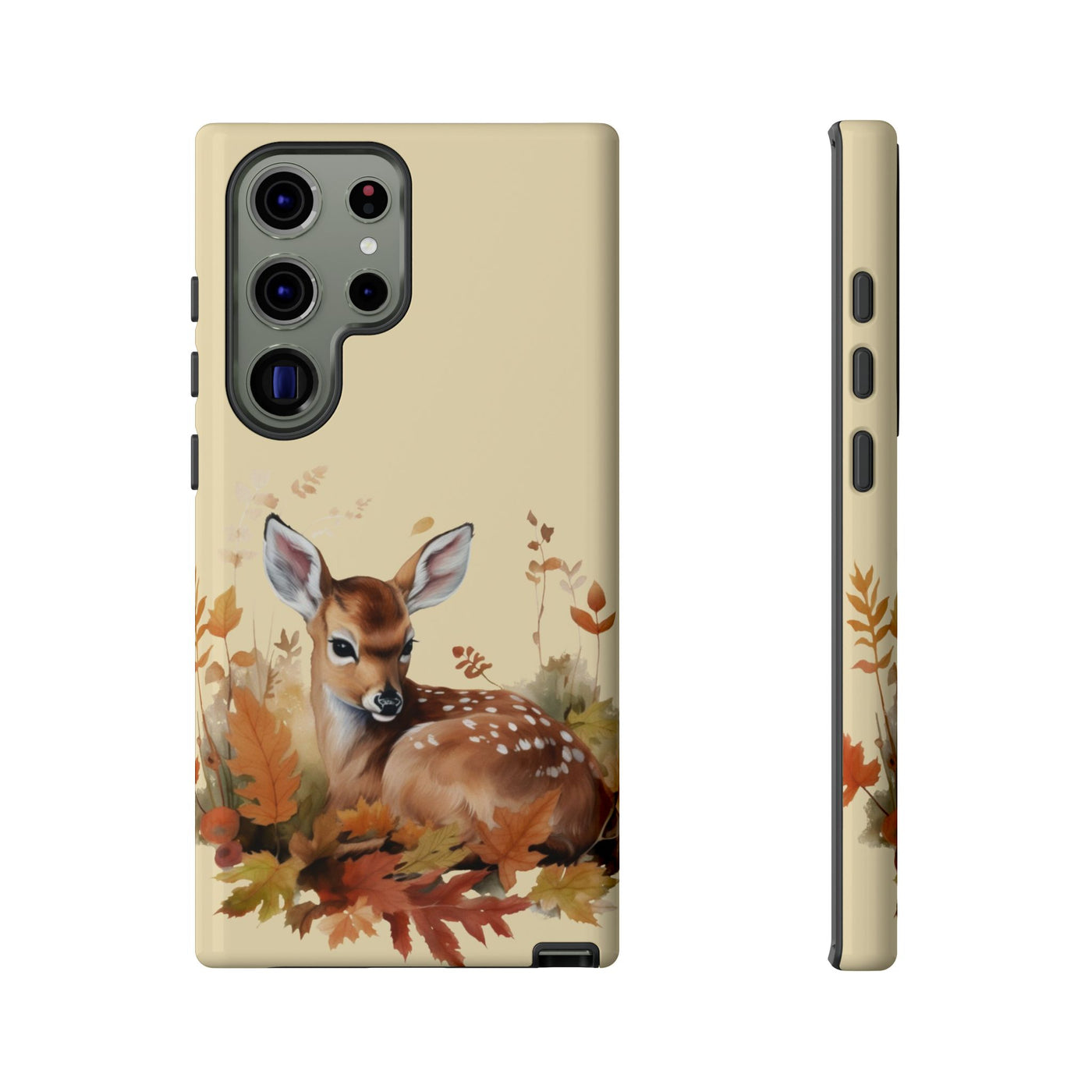 Autumn Fall Deer Gift for Her Cute Phone Case for, Samsung Galaxy S24, S23, S22, S21, IPhone 16 Case | Iphone 15, Iphone 14, IPhone 13 Case