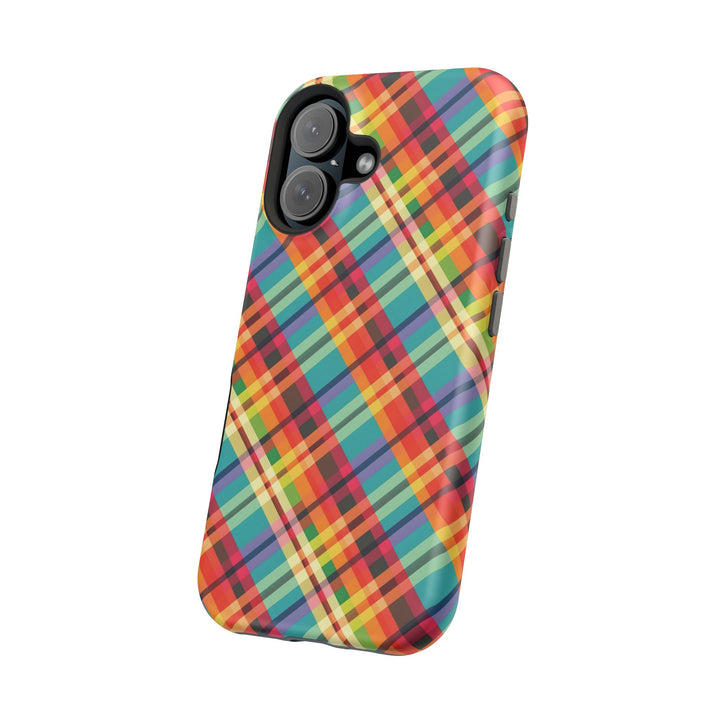 Checkered Plaid Magsafe Gift for Her Cute Phone Case for Iphone, | iPhone 16 | iPhone 15 Pro Max, Iphone 14 Pro Max, 13 12 11 10 9 8 7 - Studio40ParkLane