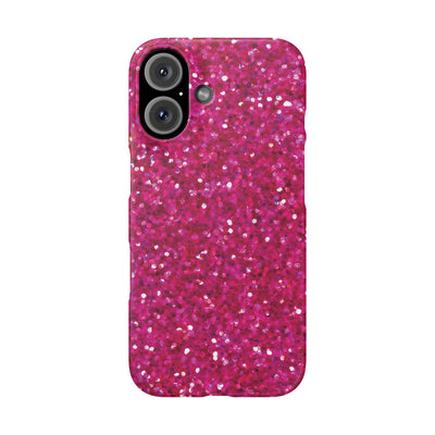 Snap Non-Glitter Muted Pink Play on "Faux" Glitter Effect Cute Phone Cases for Samsung and Iphone, 16, 15, 14, S24, S23, S22, S21, S20, Plus and Ultra