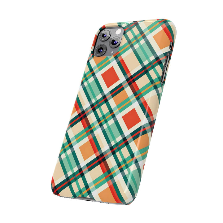 Slim Checkered Plaid Gift for Her Cute Phone Cases for Iphone 16 Pro Max | iPhone 15 Case | iPhone 15 Pro Max Case, Iphone 14, 13, 12, 11, 10, 8, 7 - Studio40ParkLane