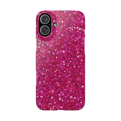 Snap Non-Glitter Muted Pink Play on "Faux" Glitter Effect Cute Phone Cases for Samsung and Iphone, 16, 15, 14, S24, S23, S22, S21, S20, Plus and Ultra