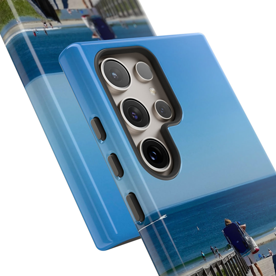 Cute Samsung Case | Cool Iphone Case | Summer Beach Walk, Samsung S24, S23, S22, S21, IPhone 15 Case | Iphone 14 Case, Iphone 13 Case - Studio40ParkLane