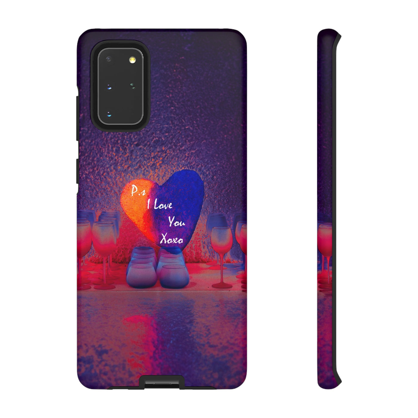 Cute Samsung Case | Cool Iphone Case | PS I love You - Heart, Samsung S24, S23, S22, S21, IPhone 15 Case | Iphone 14 Case, Iphone 13 Case