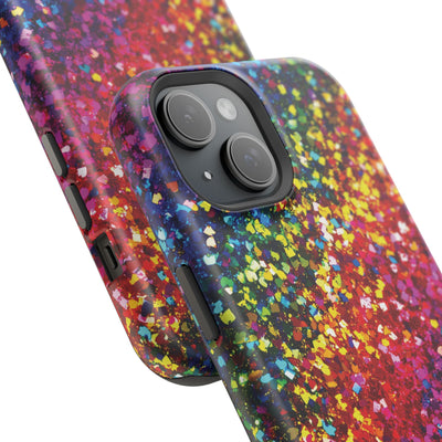 Non Glitter Color Composition Magsafe Cute Phone Case for Iphone Gift for Her,  | iPhone 15 Case | iPhone 15 Pro Max Case, Iphone 14, Iphone 14 Pro Max, Iphone 13, Iphone 16