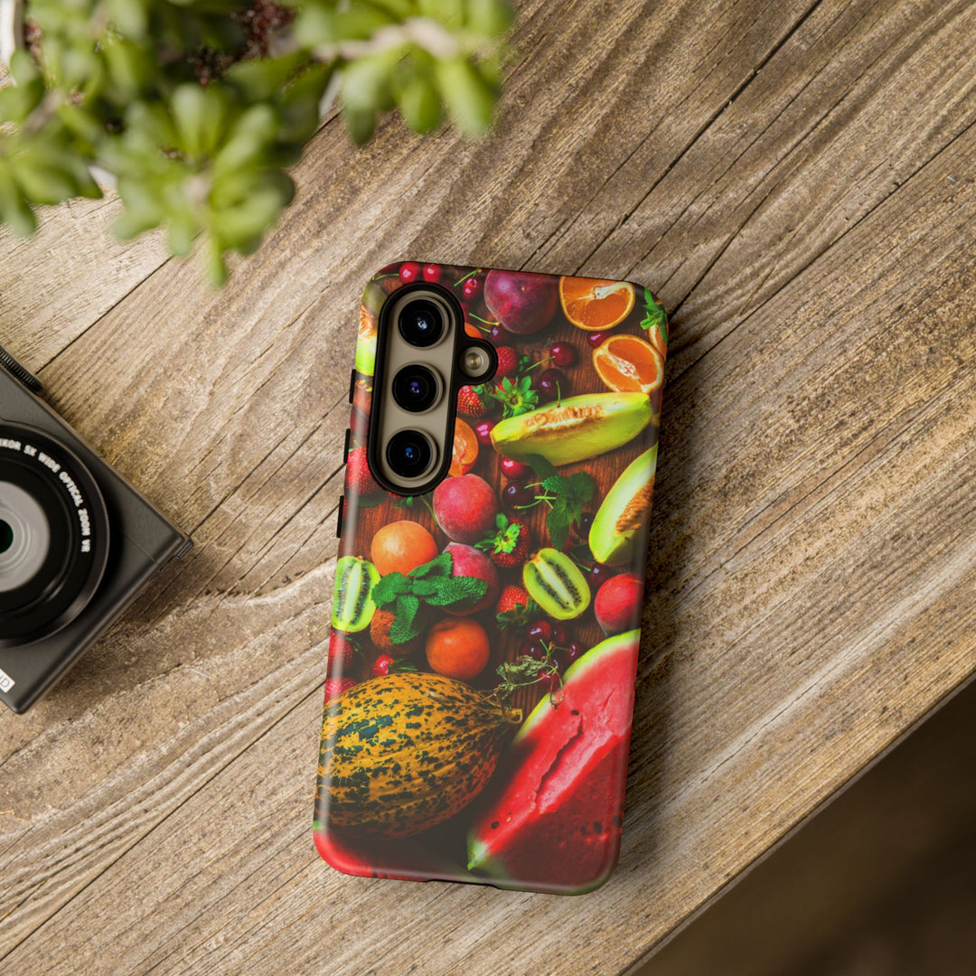 Fall Fruit Collage Cute Phone Case for, Samsung Galaxy S24, S23, S22, S21, IPhone 16 Case | Iphone 15, Iphone 14, IPhone 13 Case Mom Dad Gift - Studio40ParkLane