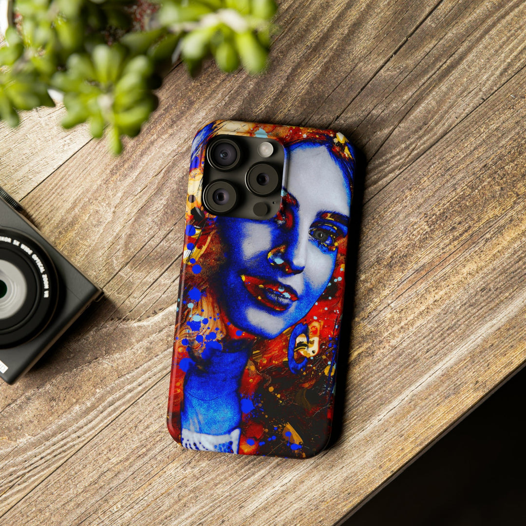 Slim Cute Phone Cases for Iphone - | iPhone 15 Case | iPhone 15 Pro Max Case, Iphone 14 Case, Iphone 14 Pro Max, Iphone 13, Marble Splash Face - Studio40ParkLane