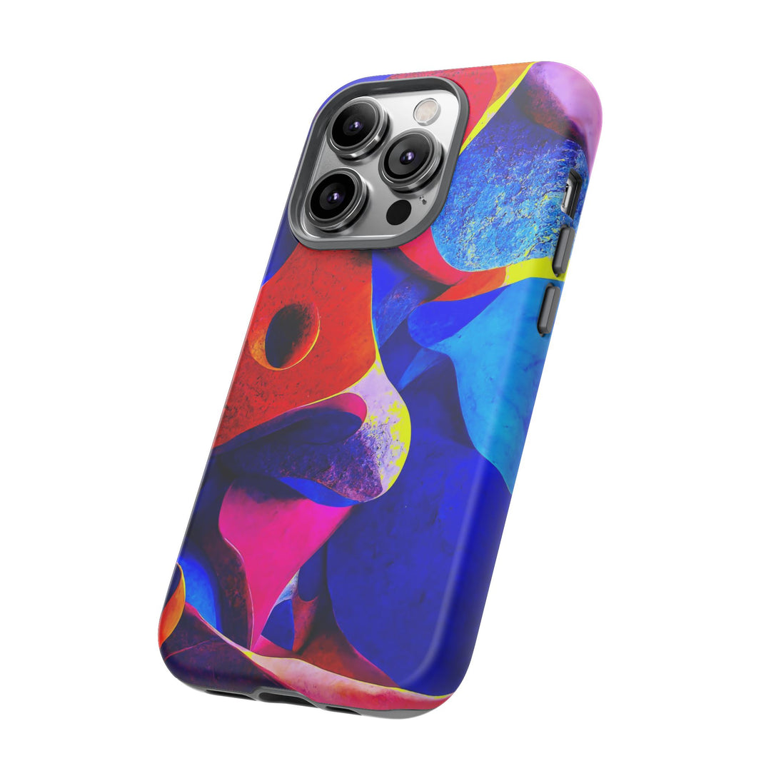 Impact Resistant, Abstract Shapes, Cute Phone Cases for Samsung S24, S23, S22, S21, IPhone 15 pro Iphone 14 pro Iphone 13 IPhone 12 Iphone 11 - Studio40ParkLane