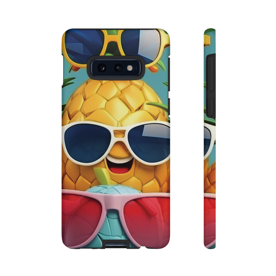 Cute Samsung Phone Case | Aesthetic Samsung Phone Case | Galaxy S23, S22, S21, S20 | Summer Pineapple Fruit, Protective Phone Case - Studio40ParkLane