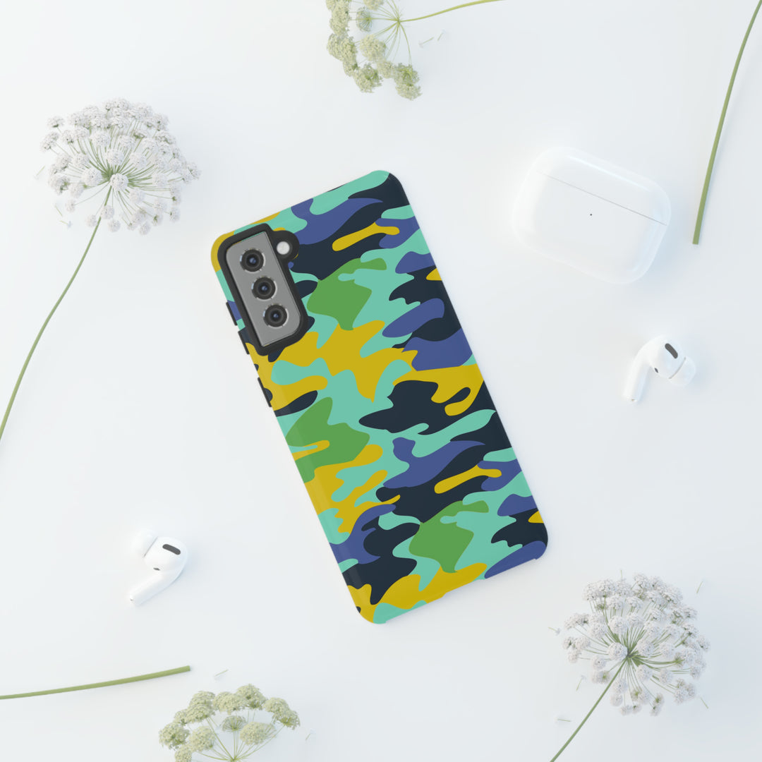 Cute Phone Cases | Aesthetic Phone Cases | For Galaxy S23, S22, S21, S20 | Late Spring Camouflage, Protective Phone Case - Studio40ParkLane