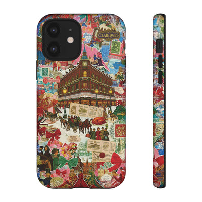 Aesthetic Tough London Coquette Collage Premium Phone Case - For iPhone 17 Pro Max iPhone 16 Pro iPhone 15 Iphone 14 Plus 13 Pro 12 11 10 XR - Studio40ParkLane