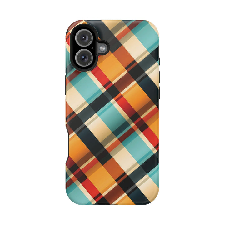 Checkered Plaid Magsafe Gift for Her Cute Phone Case for Iphone, | iPhone 16 | iPhone 15 Pro Max, Iphone 14 Pro Max, 13 12 11 10 9 8 7 - Studio40ParkLane