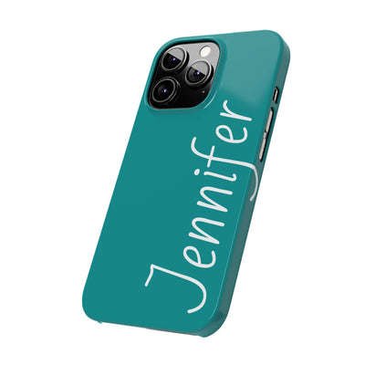 Personalized Initial Name Custom Slim Phone Cases for Iphone 16 Pro Max | iPhone 15 Case | iPhone 15 Pro Max Case, Iphone 14, 13, 12, 11, 10, 8, 7 - Studio40ParkLane