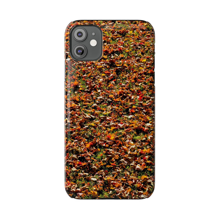Slim Cute Phone Cases for Iphone - | iPhone 15 Case | iPhone 15 Pro Max Case, Iphone 14 Case, Iphone 14 Pro Max, Iphone 13, New England Fall Leaves - Studio40ParkLane