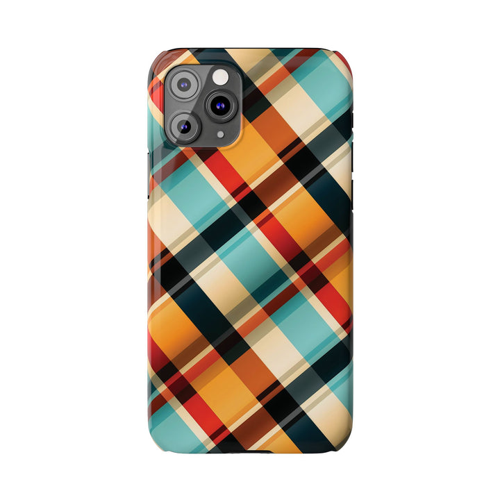Slim Checkered Plaid Gift for Her Cute Phone Cases for Iphone 16 Pro Max | iPhone 15 Case | iPhone 15 Pro Max Case, Iphone 14, 13, 12, 11, 10, 8, 7 - Studio40ParkLane