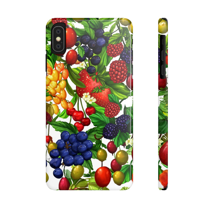 Slim Cute Phone Cases for Iphone - | iPhone 15 Case | iPhone 15 Pro Max Case, Iphone 14 Case, Iphone 14 Pro Max, Iphone 13, Summer Mixed Fruit - Studio40ParkLane