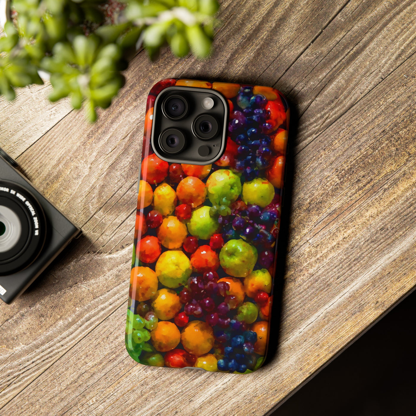 Impact Resistant, Fall Fruit, Cute Phone Cases for Samsung S24, S23, S22, S21, IPhone 15 pro Iphone 14 pro Iphone 13 IPhone 12 Iphone 11