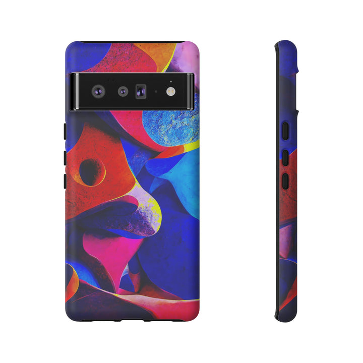 Impact Resistant, Abstract Shapes, Cute Phone Cases for Samsung S24, S23, S22, S21, IPhone 15 pro Iphone 14 pro Iphone 13 IPhone 12 Iphone 11 - Studio40ParkLane