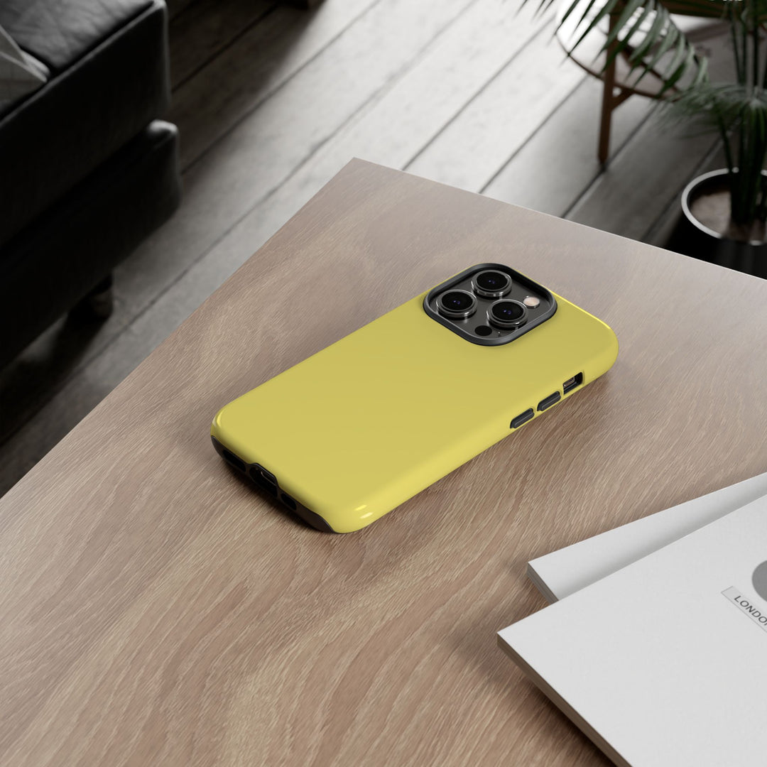 Premium Tough Light - Yellow Gift for Her Cute Phone Cases for Samsung S25 S24, S23, S22, S21, Iphone, 16, 15, 14, 13 Pro Max Ultra - Studio40ParkLane