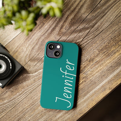 Personalized Initial Name Custom Slim Phone Cases for Iphone 16 Pro Max | iPhone 15 Case | iPhone 15 Pro Max Case, Iphone 14, 13, 12, 11, 10, 8, 7 - Studio40ParkLane