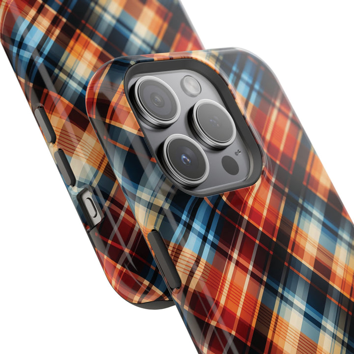 Checkered Plaid Magsafe Gift for Her Cute Phone Case for Iphone, | iPhone 16 | iPhone 15 Pro Max, Iphone 14 Pro Max, 13 12 11 10 9 8 7 - Studio40ParkLane