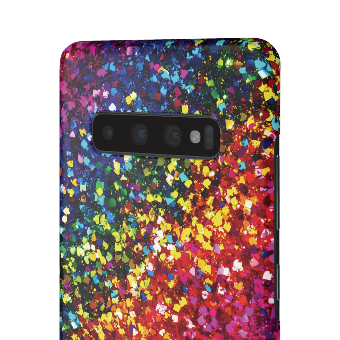 Snap Non-Glitter Muted Color Play on "Faux" Glitter Effect Cute Phone Cases for Samsung and Iphone, 16, 15, 14, S24, S23, S22, S21, S20, Plus and Ultra