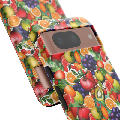 Impact Resistant, Fall Fruit, Cute Phone Cases for Samsung S24, S23, S22, S21, IPhone 15 pro Iphone 14 pro Iphone 13 IPhone 12 Iphone 11