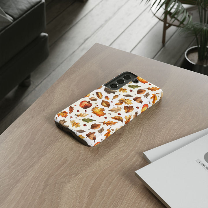 Autumn Fall Leaves Gift for Her Cute Phone Case for, Samsung Galaxy S24, S23, S22, S21, IPhone 16 Case | Iphone 15, Iphone 14, IPhone 13 Case - Studio40ParkLane