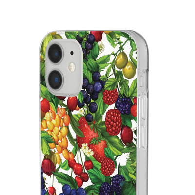 Cute Flexi Phone Cases, For Samsung Galaxy and Iphone, Summer Mixed Fruit, Galaxy S23 Phone Case, Samsung S22 Case, Samsung S21, Iphone 15, Iphone 14, Iphone 13