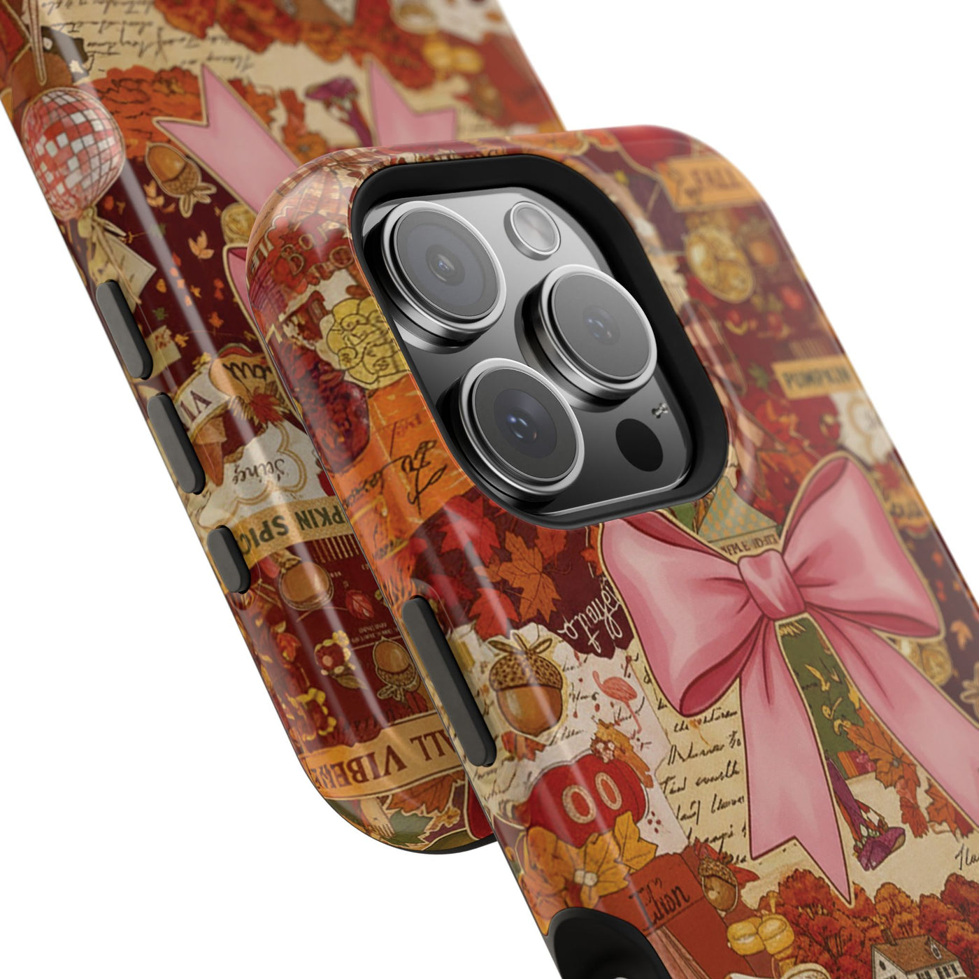 New England Fall Coquette Collage Tough Magsafe Cute Phone Cases for Iphone | iPhone 15 Pro Max Case, Iphone 14, Iphone 14 13 12 11 10 9 8 7 - Studio40ParkLane