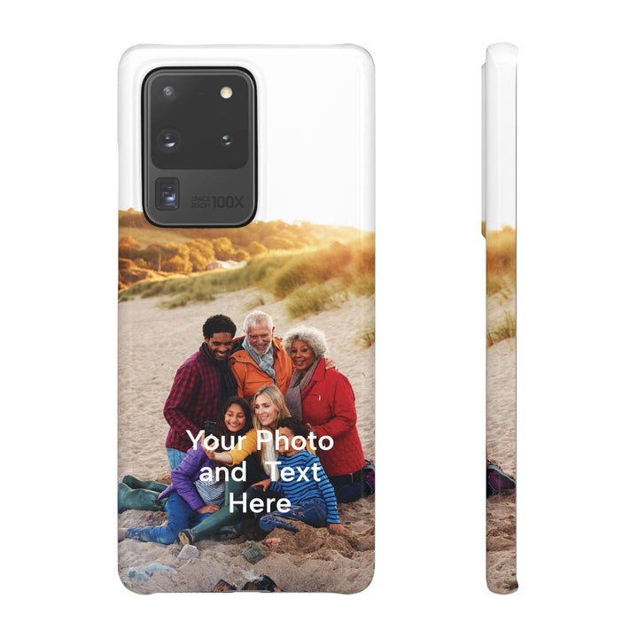 Snap Custom Personalized Family/Pet Cute Phone Cases for Samsung Galaxy S24, S23, S22, S21, S20, Plus, Ultra, Iphone 16, 15, 14, Pro and Max - Studio40ParkLane