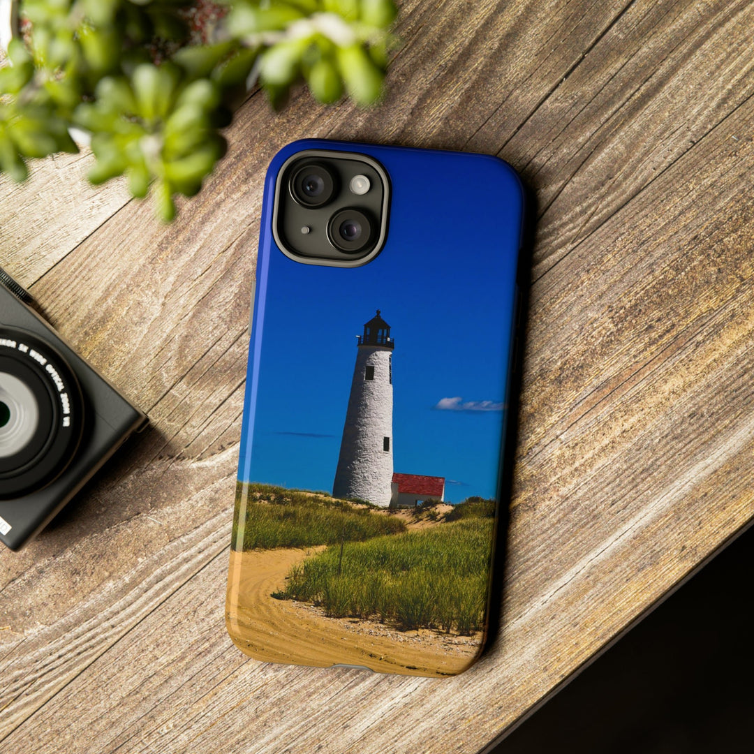 Cute IPhone Case | iPhone 15 Case | iPhone 15 Pro Max Case, Iphone 14 Case, Iphone 14 Pro Max Case IPhone Case for Art Lovers - Beach Lighthouse - Studio40ParkLane