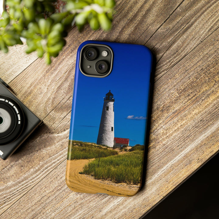 Cute IPhone Case | iPhone 15 Case | iPhone 15 Pro Max Case, Iphone 14 Case, Iphone 14 Pro Max Case IPhone Case for Art Lovers - Beach Lighthouse - Studio40ParkLane