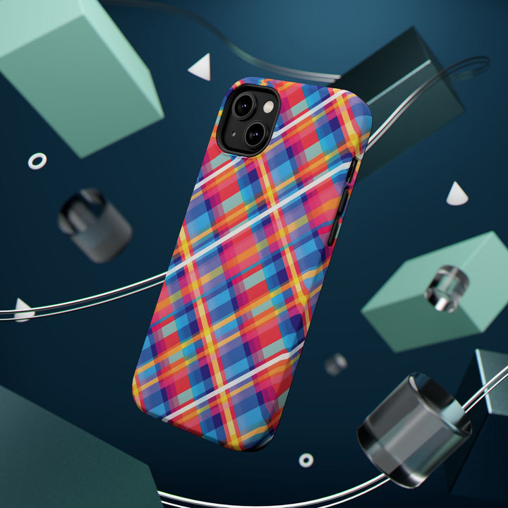 Checkered Plaid Magsafe Gift for Her Cute Phone Case for Iphone, | iPhone 16 | iPhone 15 Pro Max, Iphone 14 Pro Max, 13 12 11 10 9 8 7 - Studio40ParkLane
