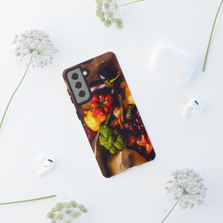 Impact Resistant, Fall Farm Vegetables, Cute Phone Cases for Samsung S24, S23, S22, S21, IPhone 15 pro Iphone 14 pro Iphone 13 IPhone 12 Iphone 11 - Studio40ParkLane
