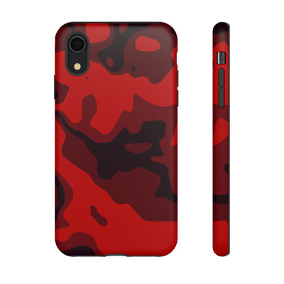 Cute IPhone Case | iPhone 15 Case | iPhone 15 Pro Max Case, Iphone 14 Case, Iphone 14 Pro Max Case IPhone Case for Art Lovers - Red Camo